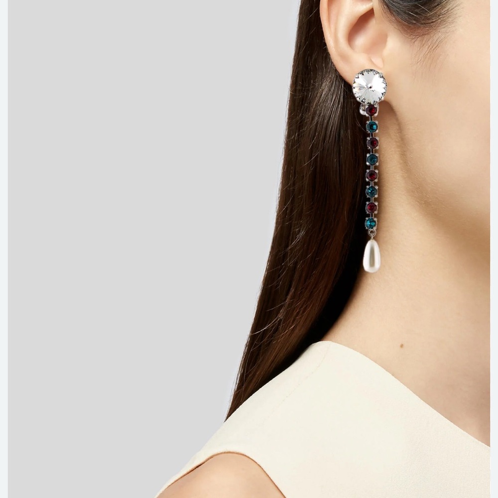 Elegant Miu MIu Multicolor Drop Earrings